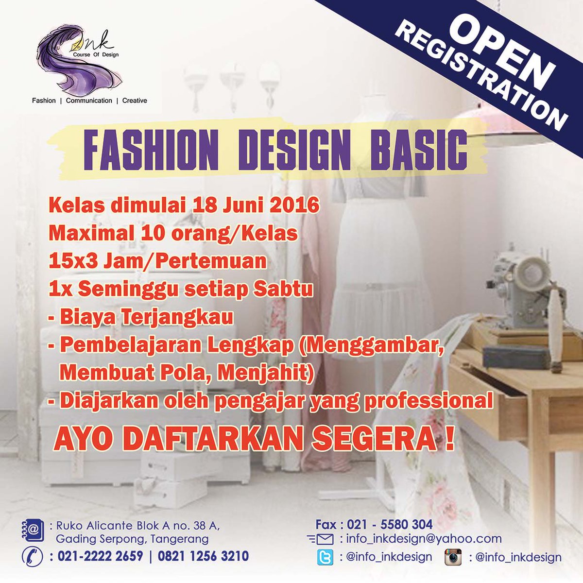 #kursusfashion #kursusjahit #fashiondesign #fashionindonesia #kursusgambar #fashiondrawing #jahit #kursusfashion