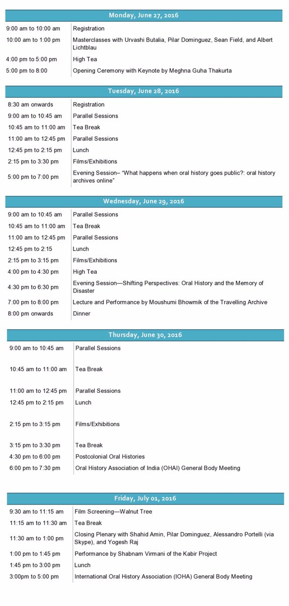 IOHA2016's tweet photo. Have you seen the conference schedule? We've got some great public panels lined up! https://t.co/FLDK2MN9Sd