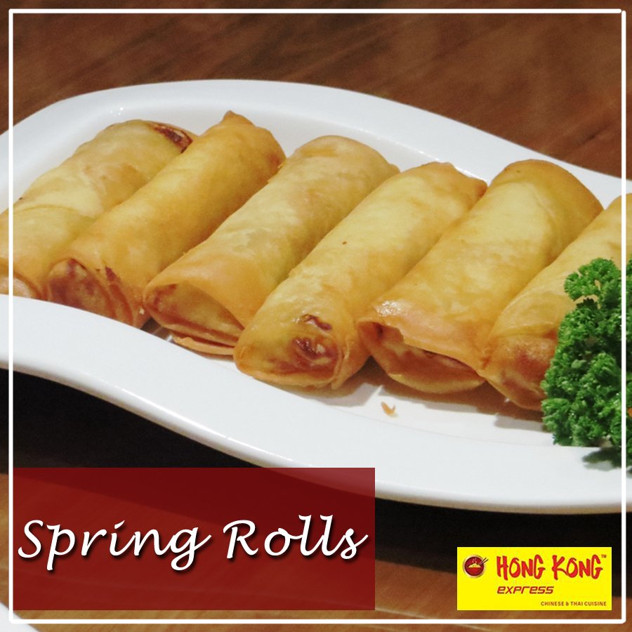 ExpressHk's tweet photo. Tasty crispy Spring Rolls only at #HongKongExpress https://t.co/SraXtSK76k