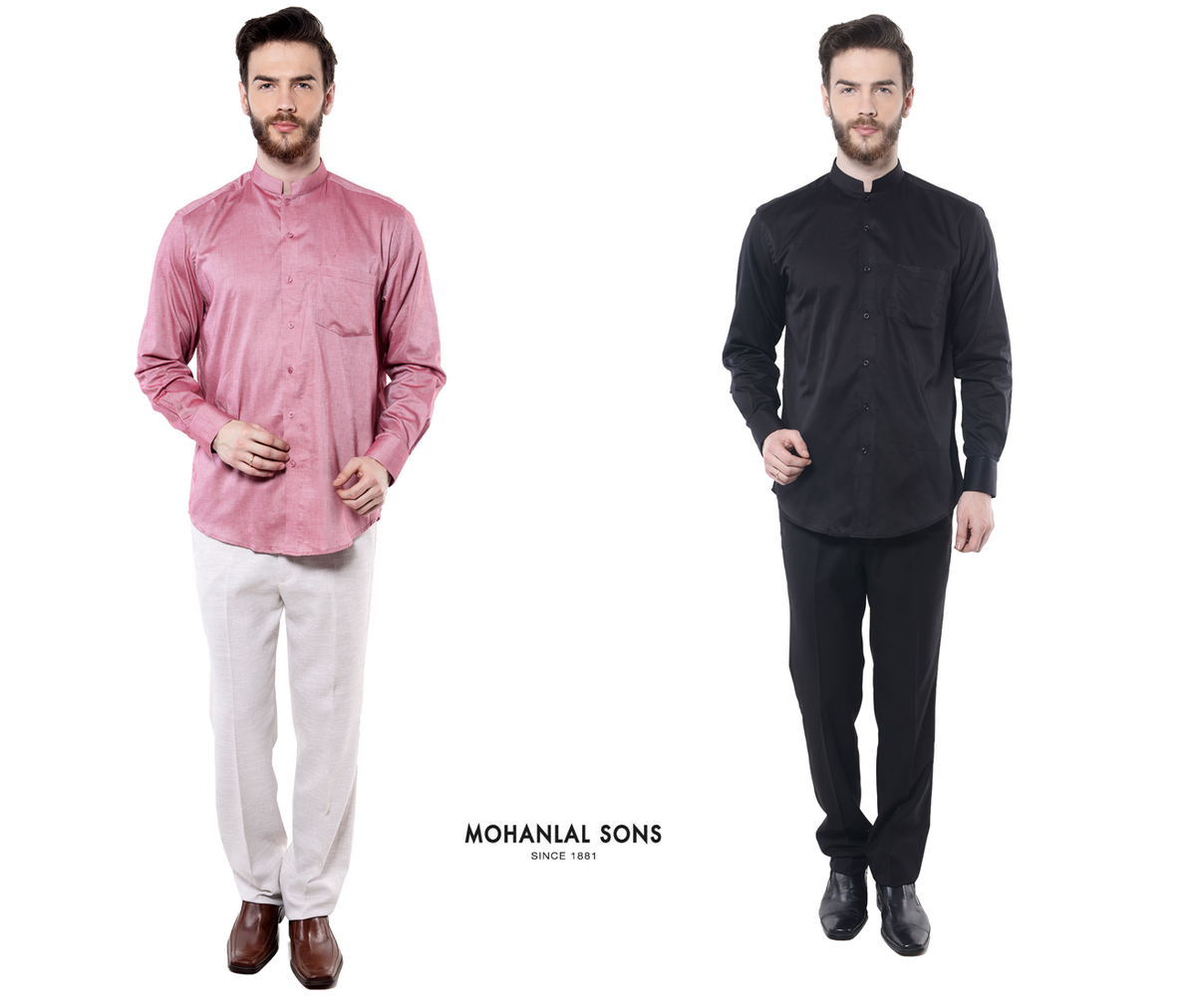 mohanlalsons's tweet photo. Complete black or the pink &amp; white combo? Tell us the one you’re pointing your finger at. https://t.co/NuaP1qhyO3