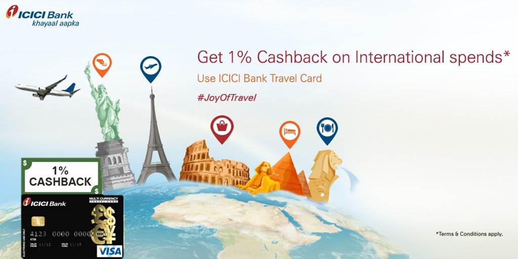ICICIBank's tweet photo. Experience the #JoyOfTravel with every international spend using ICICI Bank Travel Card. https://t.co/7IJlsEIMio https://t.co/NM99MgSSxi