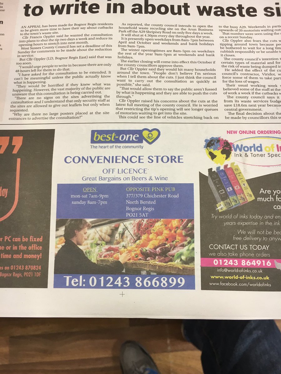 bognorbognor92's tweet photo. Thanks looking lovely bognor regis post @BognorPost @Butlins @Chiobserver @ChichesterDC https://t.co/DPXBaZvIf1