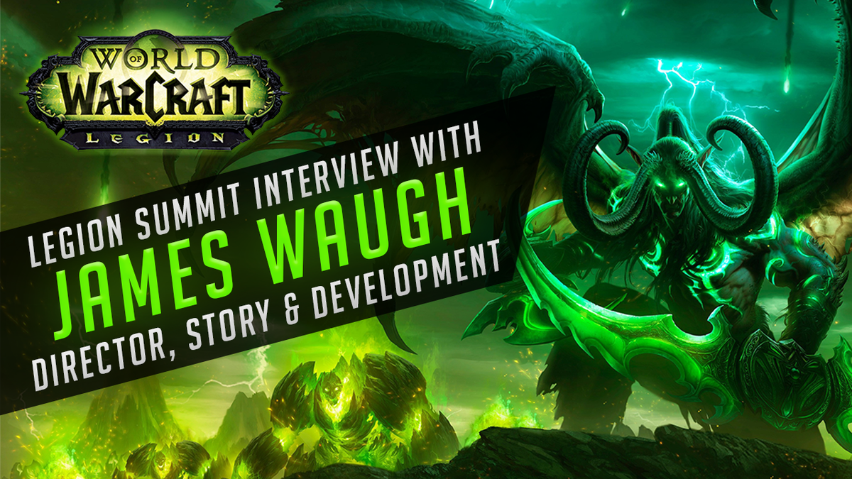 FinalBossTV's tweet photo. #LEGION Interview | James Waugh
►https://t.co/iWmSxYpUxe
(@curseapp - #LegionSummit #Warcraft #WoW) https://t.co/jl827LSQ1t