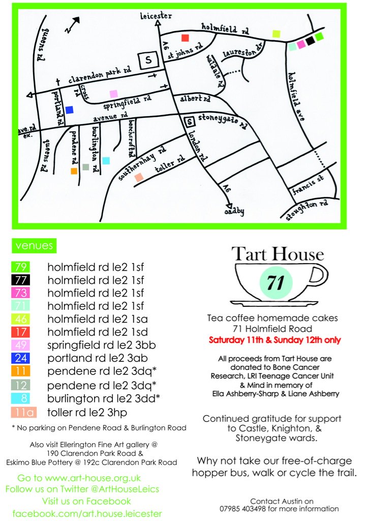 ArtHouseLeics's tweet photo. Leicester Arts event this weekend @thebeaconteam @TheBradgateMag @connect_leics @Creative_Leics @dluxemag @69mag https://t.co/3payBfgera