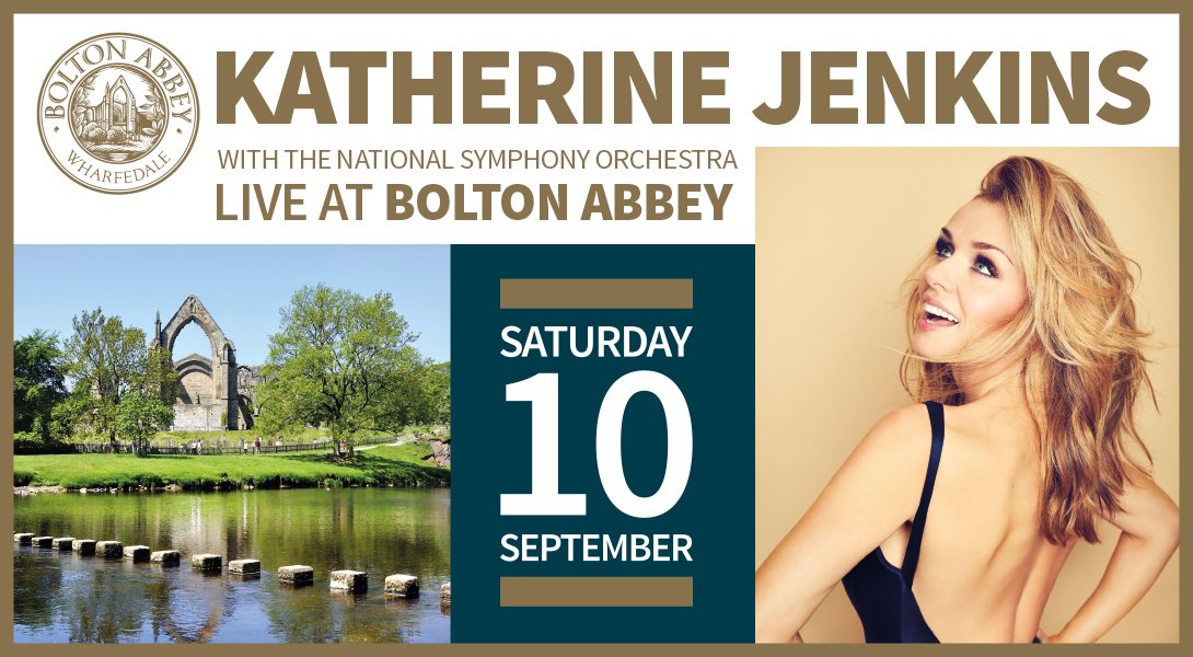 bolton_abbey's tweet image. Tickets for @KathJenkins &amp;amp; the National Symphony Orchestra at Bolton Abbey are now on sale - bit.ly/1TYRU47