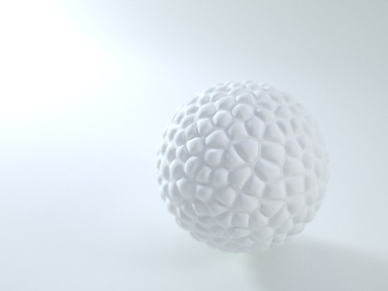 jhorikawa_err's tweet image. Paper voronoi ball. #grasshopper3d #3dpattern #rhinoceros #c4d #octane