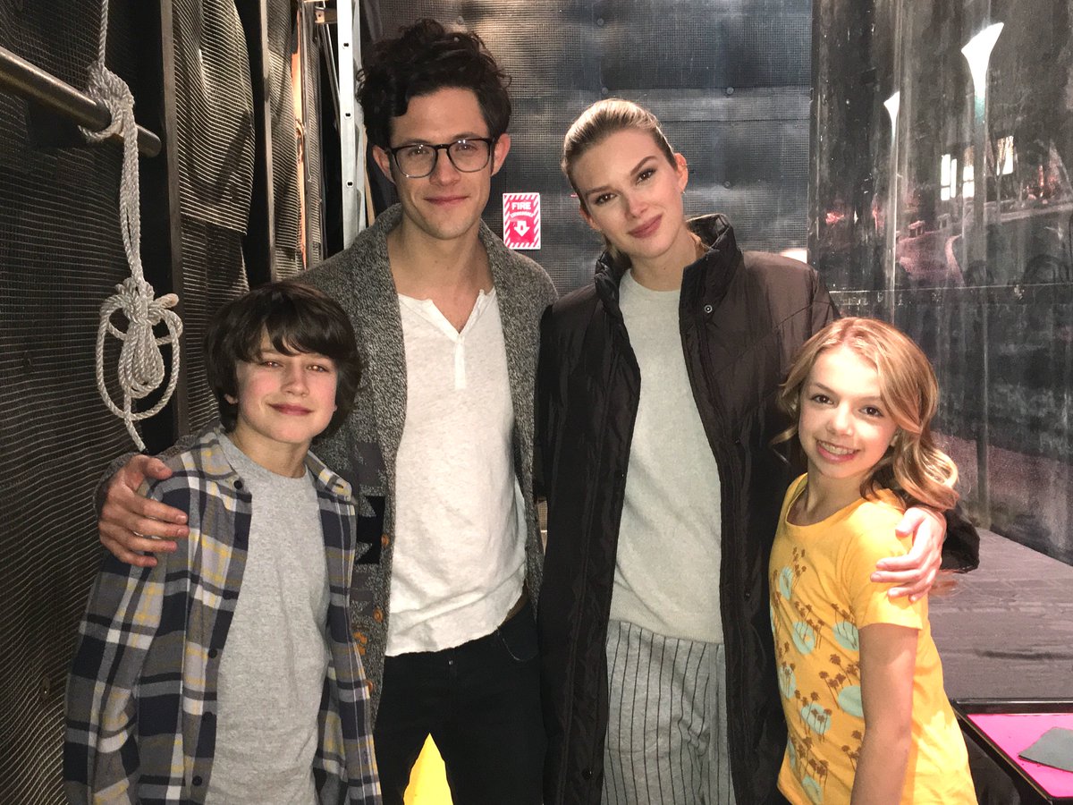 BTS of #Stitchers S2E10.  Two generations of #Camsten! <a href="/FreeformTV/">Freeform</a> <a href="/StitchersTV/">Stitchers</a>