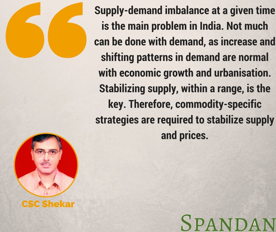 spandan_india's tweet photo. Expert Csc Sekhar talks on smoothening #demand #supply through storage is key #pricepolicy https://t.co/Fy76eQpG2v https://t.co/tF29dUrod6