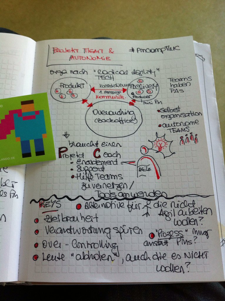Offtimeeu's tweet photo. PMgmt vs. Autonomie =>#projectcoach: Enablement +Support +Teamvernetzung +Toolanwendung +Konsolidierung #PMCampMUC https://t.co/NtY2kkiUbN