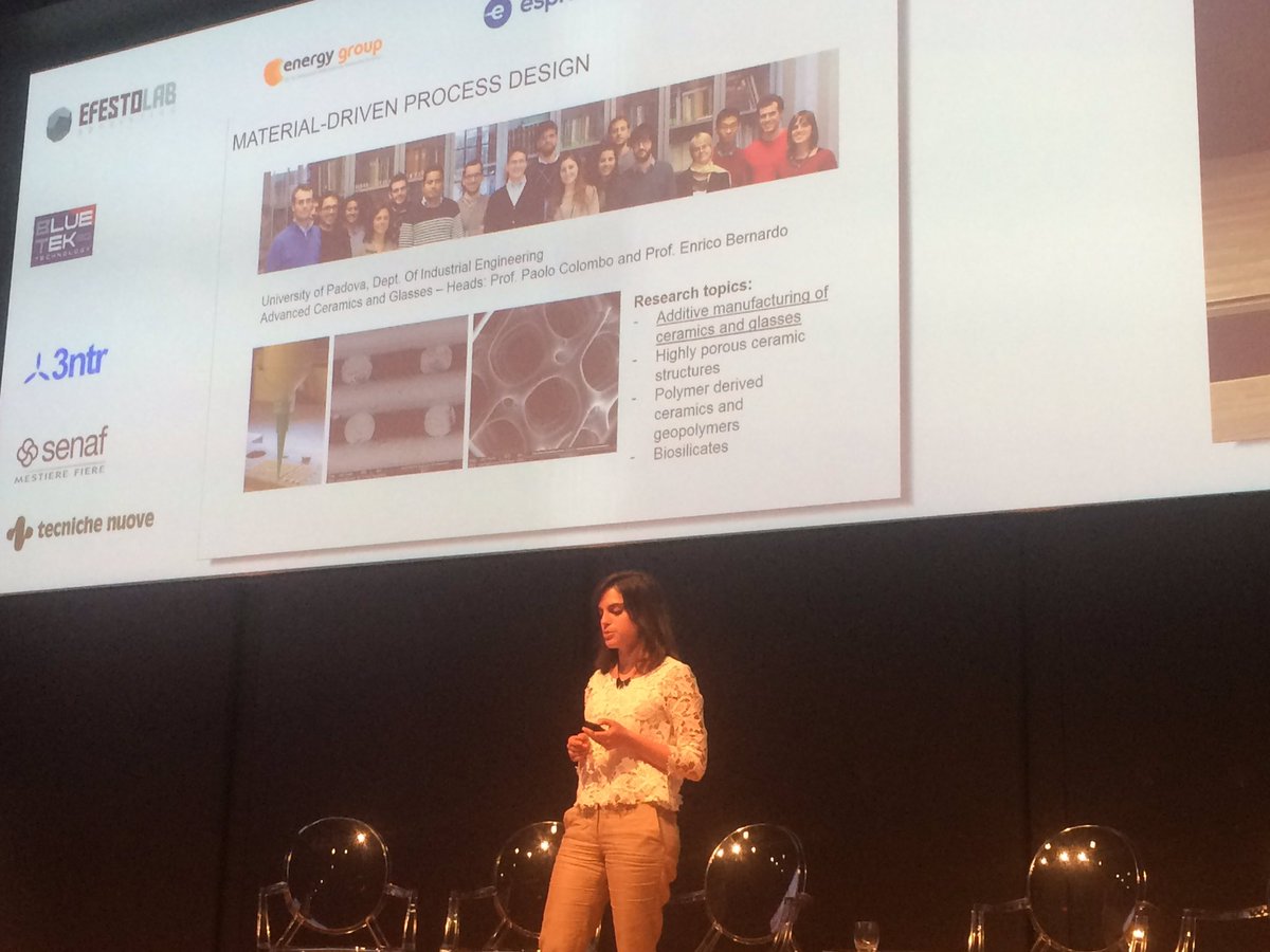 TechnologyHubMi's tweet image. I dati tecnici dietro alla stampa 3D in vetro, interviene Giorgia Franchin #additivetalks