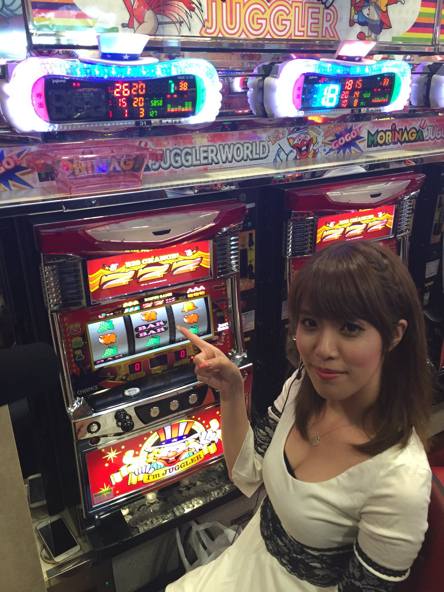 Aiナビ パチンコ スロット 関東版 サッキーナ アイムジャグラーに移動 O Morinaga中央東口店さんまだまだ絶好調稼働中です Morinaga中央東口店 サッキーナ 天下一打闘会 ココぱち T Co Hnd6jrte8r Twitter