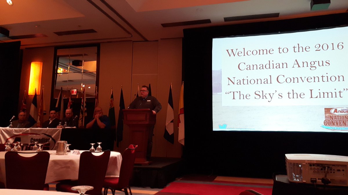 Great panel discussion this morning hosted by <a href="/cdnangus/">Canadian Angus</a> @cdnangus_rob at #CAACONV16