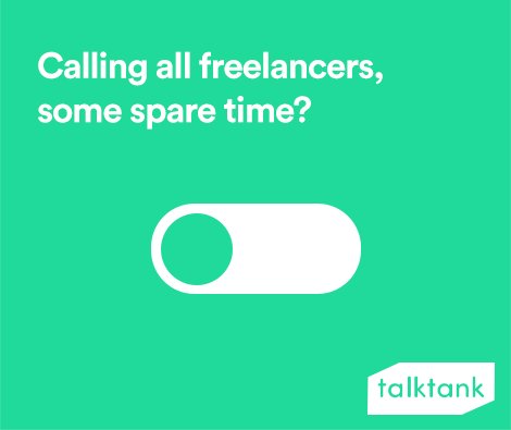 TalkTank1's tweet image. #freelancers get paid for your expertise in between jobs. Check out talktank.org