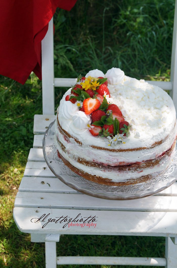 #ilgattoghiotto: Naked Cake fragole, panna e meringa
gattoghiotto.blogspot.it/2016/06/sweet-… #Degustabox #Tortedecorate