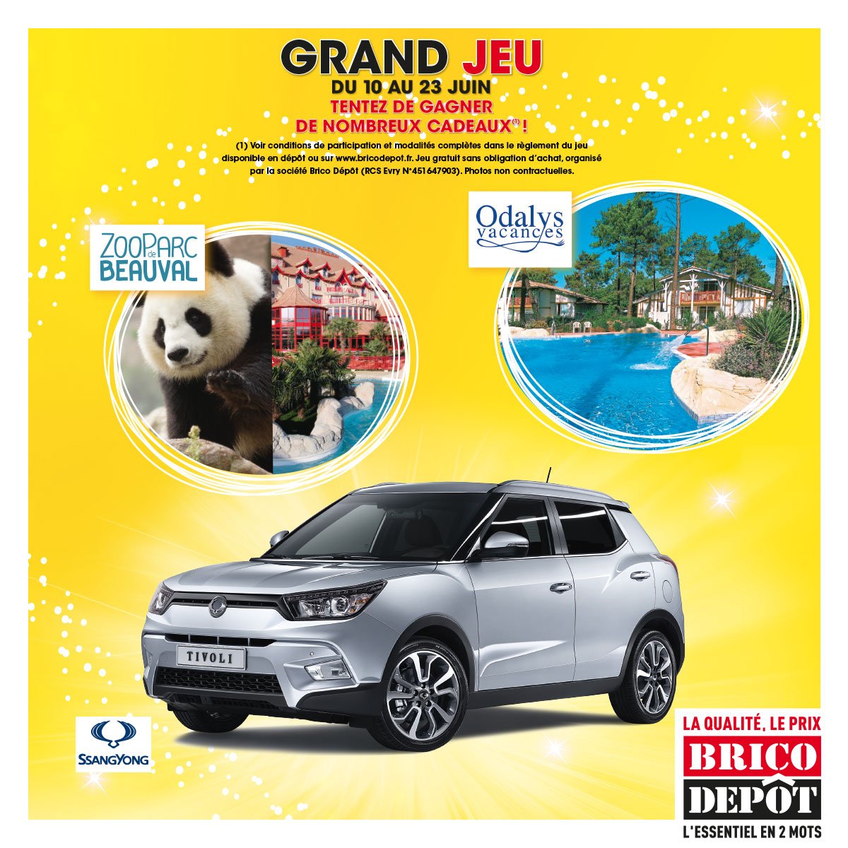 Grand #jeu BRICO GAGNANT ! Jouez sur bricodepot.fr et dans votre dépôt :) #cadeaux #bonnechance