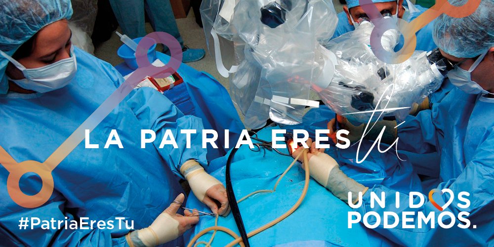 PODEMOS's tweet image. Tenemos una oportunidad histórica este 26J. Por el país que viene, nuestro futuro #PatriaEresTu