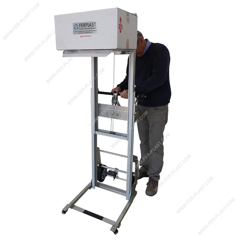 Ferplastsnc's tweet photo. mini sollevatore FP DEP90 in alluminio, leggero e richiudibile, portata 30 kg https://t.co/CtCxfM52Uf https://t.co/jz7MwzmSqs