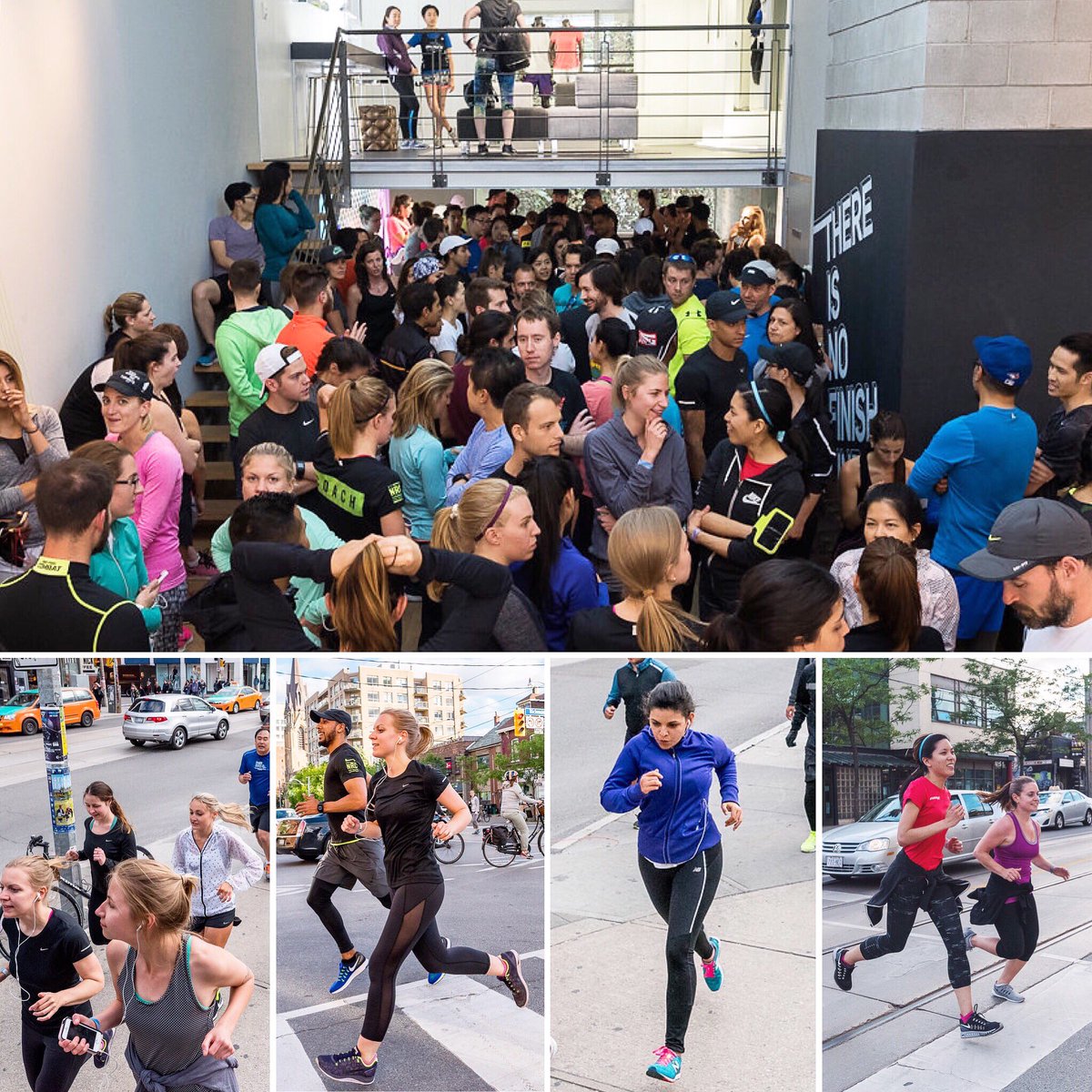 offbriefrunning's tweet image. Our peeps kicking butt at this week's first #NRC run of the season! #werunTO #toronto #running #training