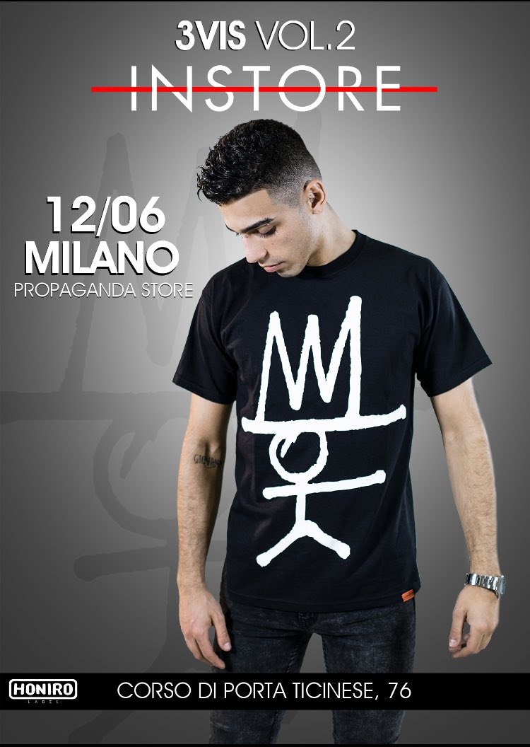 SerchoUfficiale's tweet photo. MILANO FACCIAMO UN MACELLO! 

Questa domenica ore 16.00 in corso di porta ticinese 76. #PropagandaStore

CIAO! https://t.co/LRNKuTKFQb