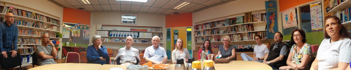 LarisaFoto's tweet photo. Op werkbezoek bij Mytylschool De #Trappenberg. Ben erg benieuwd naar deze kant van het complex! #RaadHuizen https://t.co/UUrCga8boq