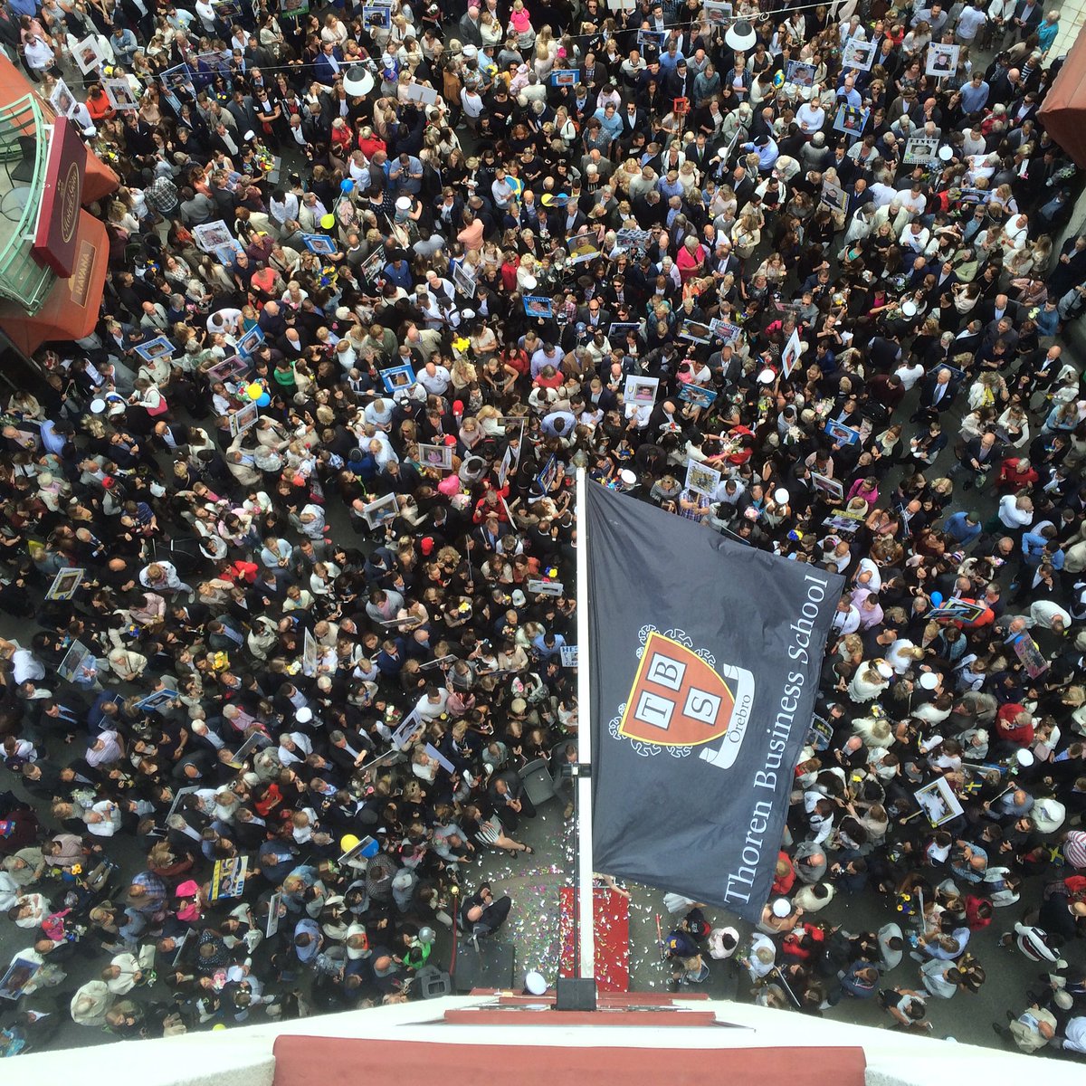 Student på <a href="/TBSOrebro/">TBS Örebro</a> #sverigesbästastudentfirande