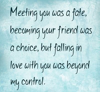 mass_message's tweet image. Meeting you was a #fate, becoming your #friend was a choice, but falling in #love with you....
