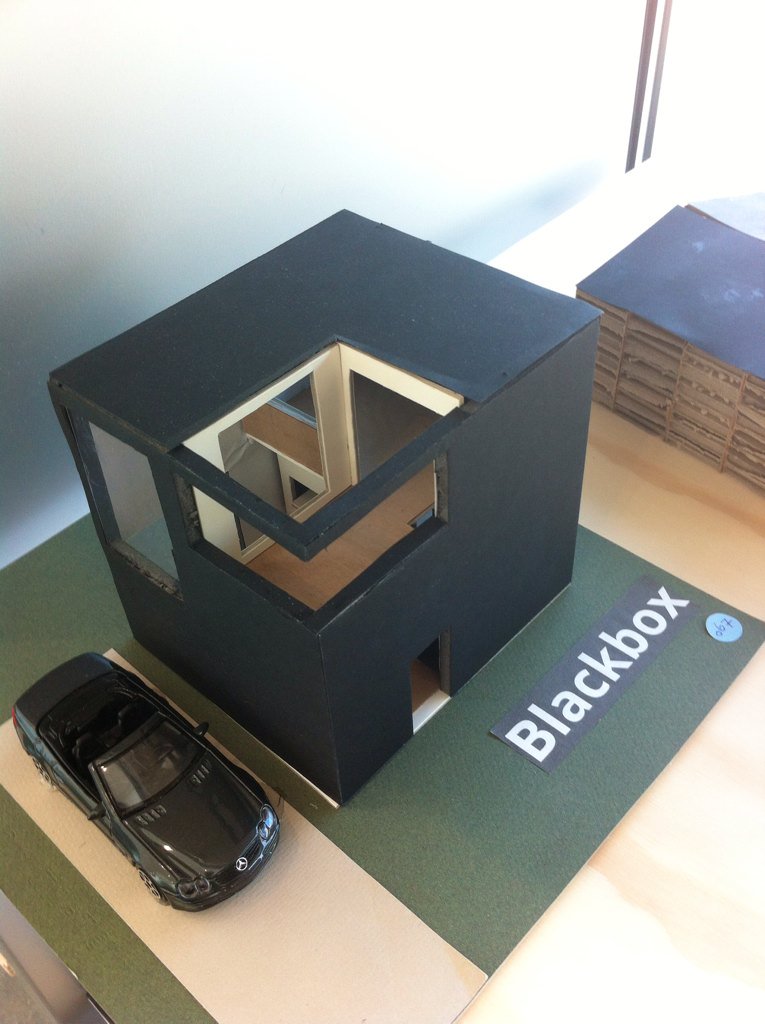 Binnenkort nog een zwarte doos in het Homeruskwartier? Eén van de 245 inzenders van de <a href="/TinyHousingEXPO/">BouwEXPO-TinyHousing</a>