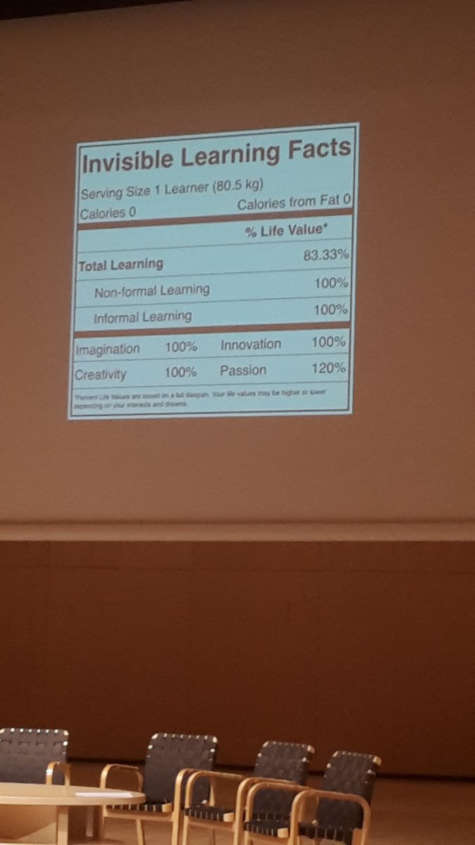 PhoenixEdu_'s tweet photo. We learn more outside of formal education than inside of it. Formal education not fit for the modern economy #idec16 https://t.co/aHuylNqgRu