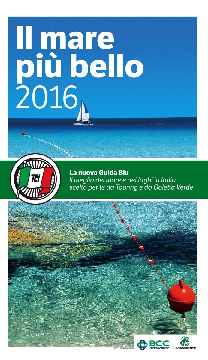 Il mare più bello: le località 2016 premiate con le #5Vele: bit.ly/1UkBjeF
<a href="/Legambiente/">Legambiente</a> <a href="/TouringClub/">TouringClubItaliano</a>