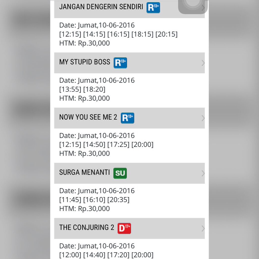 #filmJDS masih tayang di Bandung - Palembang - Tangerang. Menyusul minggu depan di Medan dan kota - kota lainnya yak