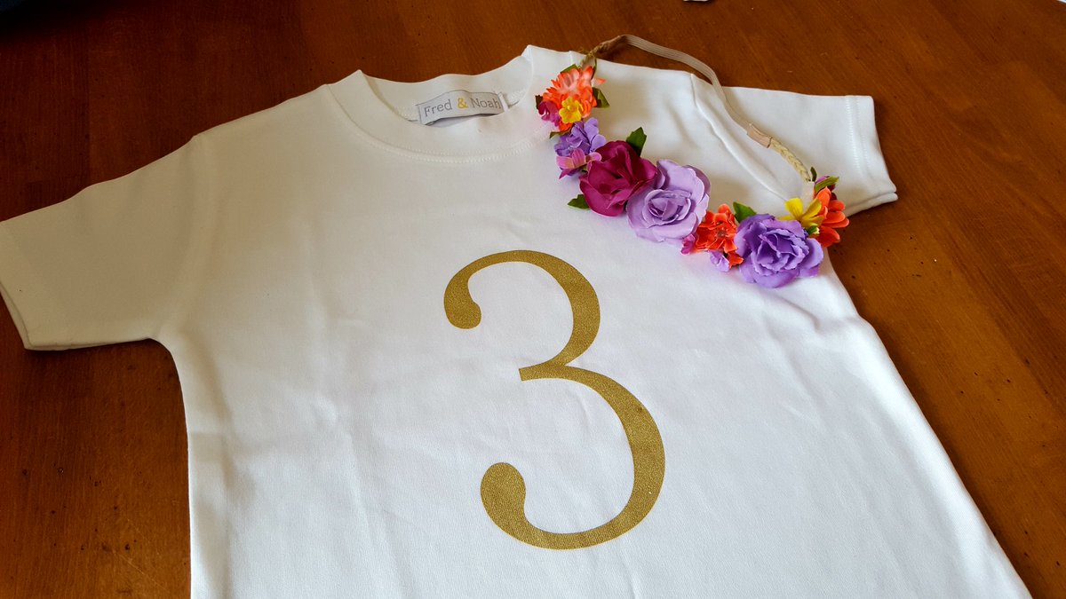 <a href="/Fredandnoah/">Fred&Noah</a> Thank you so so much for Violet's number tee! We love it! X