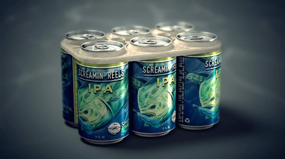 NakedCivics's tweet photo. A brewery created a six-pack holder that is biodegradable and safe for marine life to eat! https://t.co/MQUhNM41ES https://t.co/UbTQcVnhDN