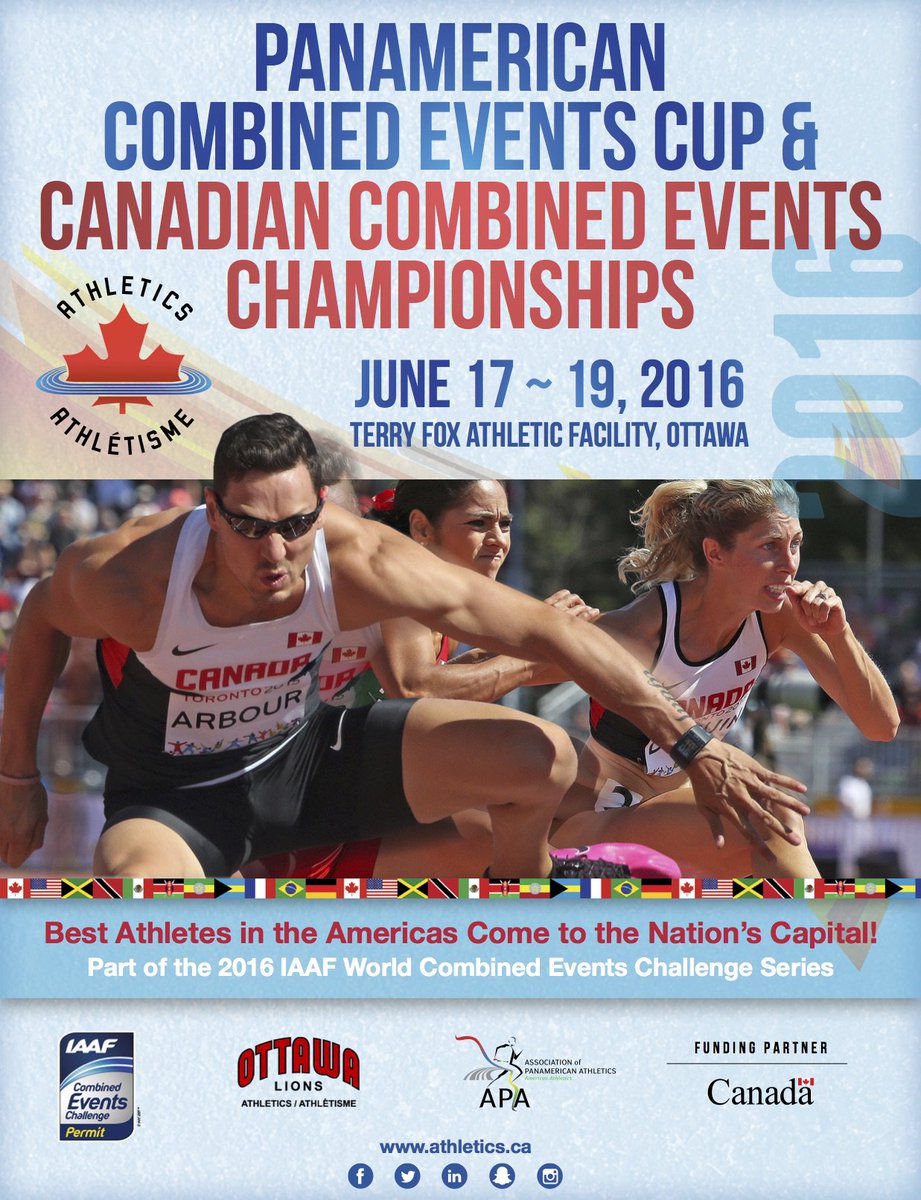 AthleticsCanada's tweet image. Team named for next week's Capital Cup / Pan Am &amp;amp; 🇨🇦Combined Events Championships athletics.ca/championnat/ca…