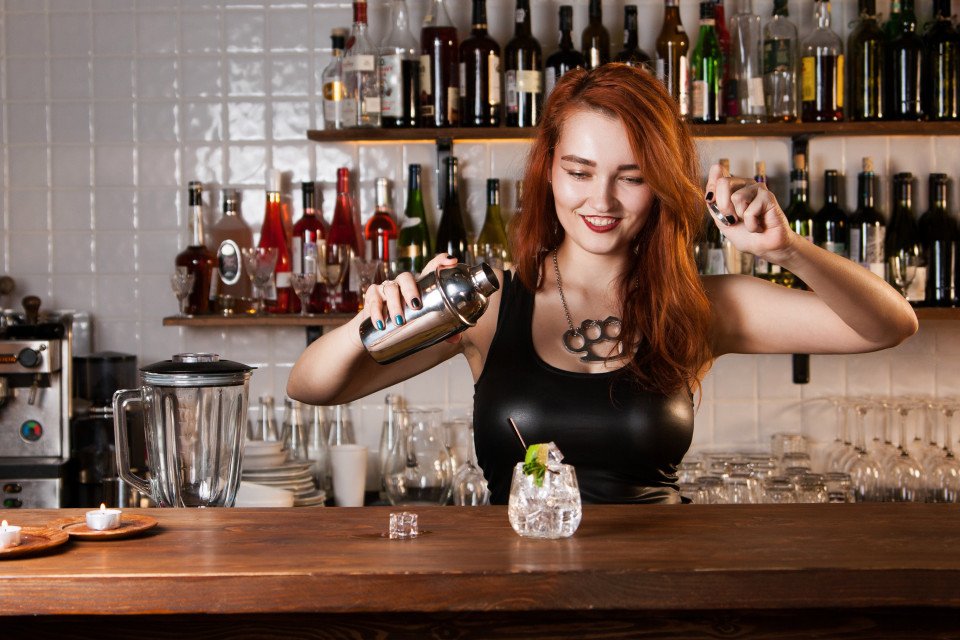 Busty barmaid ban 8