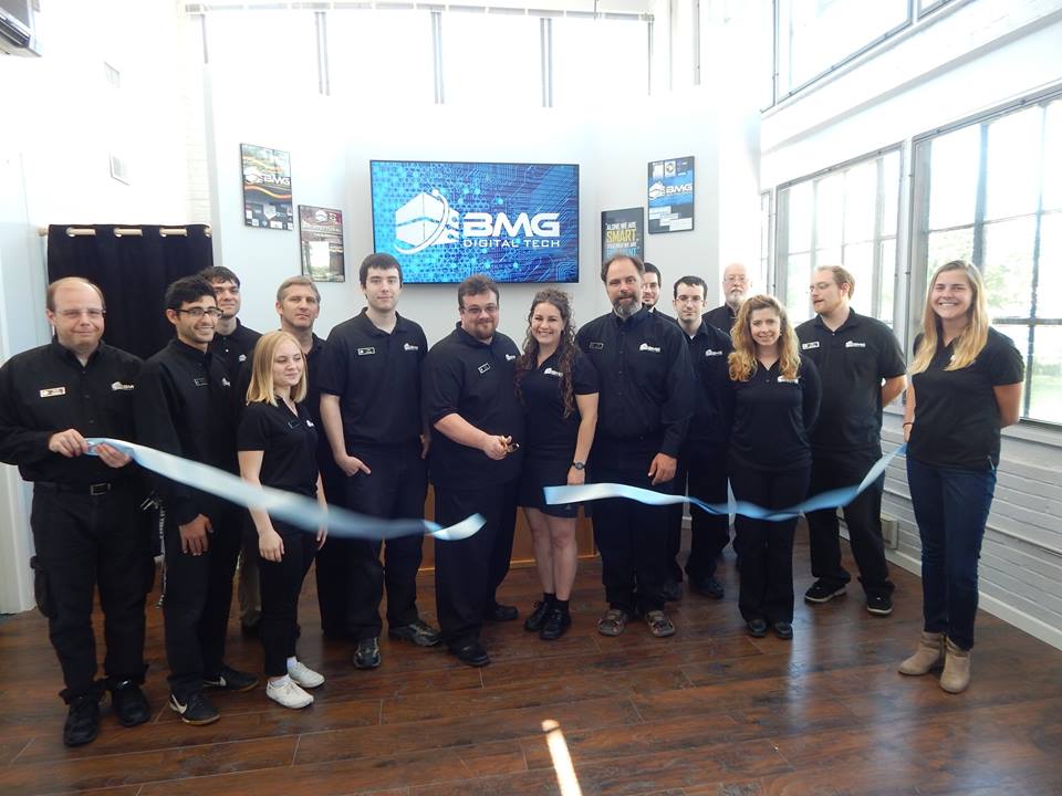ChamberMontco's tweet photo. The Chamber would like to congratulate @BMGtechdesigns and @BMGdigitaltech on their Grand Opening Ribbon Cutting! https://t.co/e9czyLH3fL