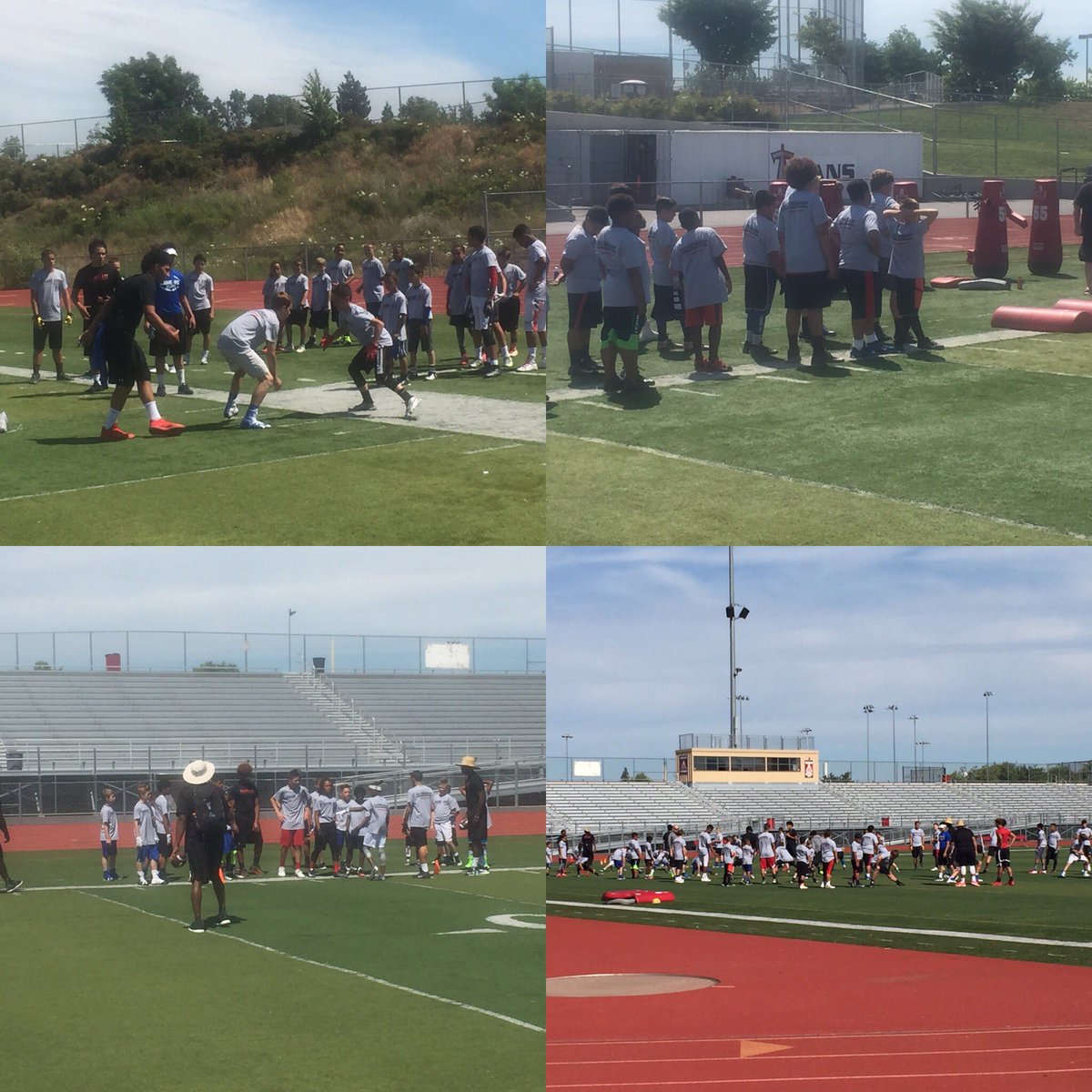 AntelopeLevelup's tweet photo. 🅰🏈 is proud to host @gamefitsac 2016 Youth skills camp. Awesome day of drills, technique,competition. #developyouth https://t.co/IzL3vypluL
