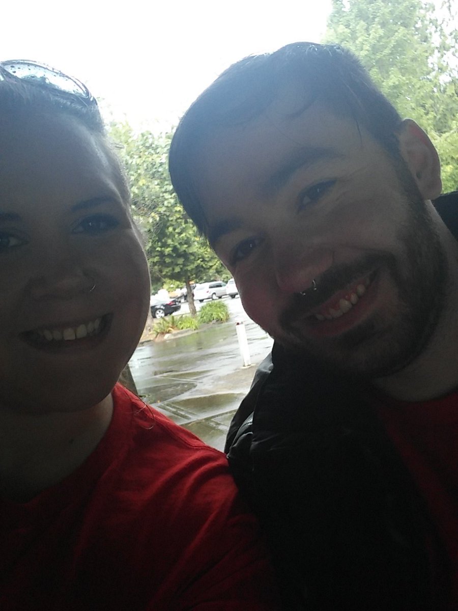 It started raining! 🌂 ☔ ☔ 🌂 #target #volunteer #0681