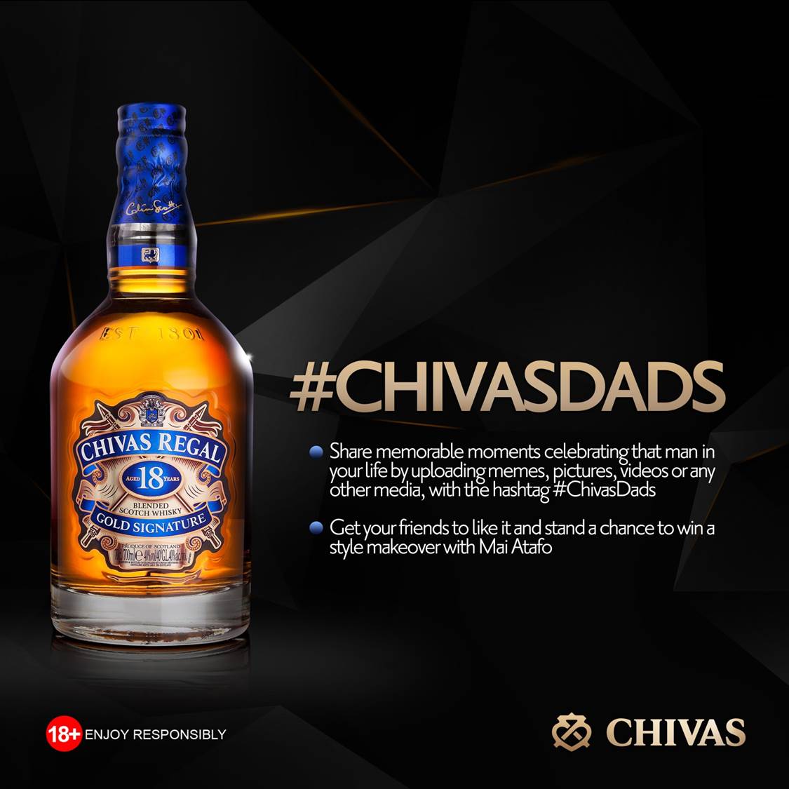 Mention_NG's tweet photo. #FathersDay is that time of the year where we celebrate special men who have had an impact in our lives. #ChivasDads https://t.co/Ff2Fivra0g