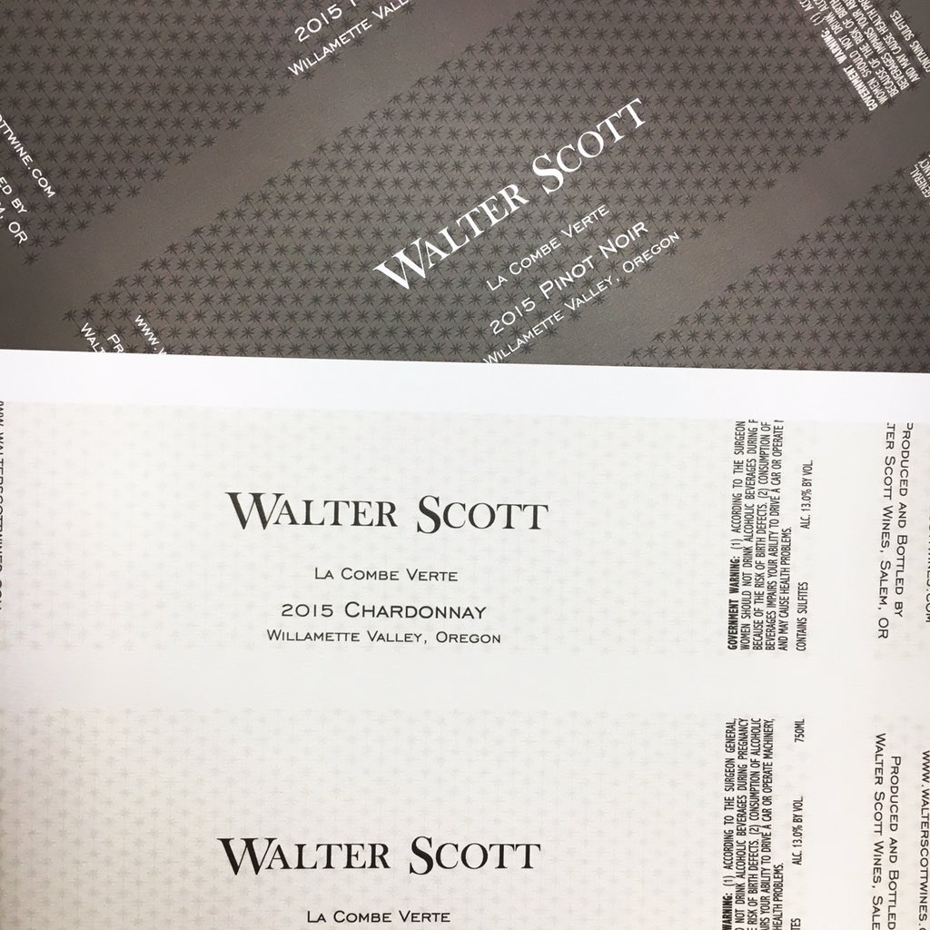 walterscottwine's tweet image. Yes! Labels are on the way! @TappLabel is killing it!