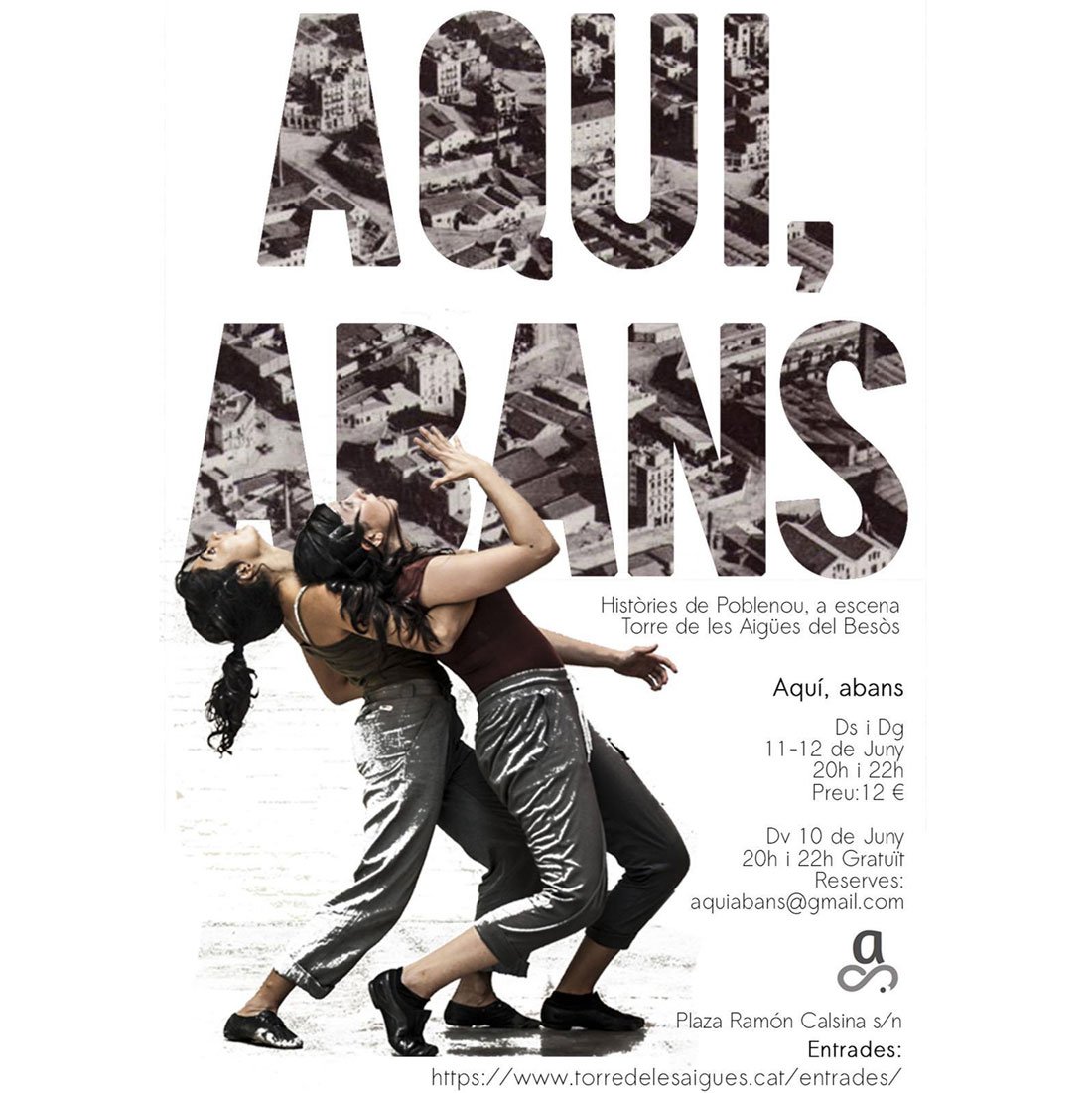 Aquí abans, històries del #Poblenou a escena a la <a href="/torreaigues/">Torre de les Aigues</a> 
@calafelipa #ArxiuHistoricPoblenou <a href="/MemoriActiva/">MemoriActiva</a>