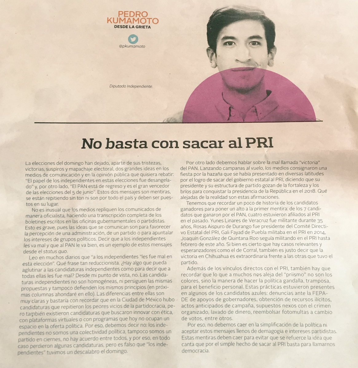 Pedro Kumamoto tweet media