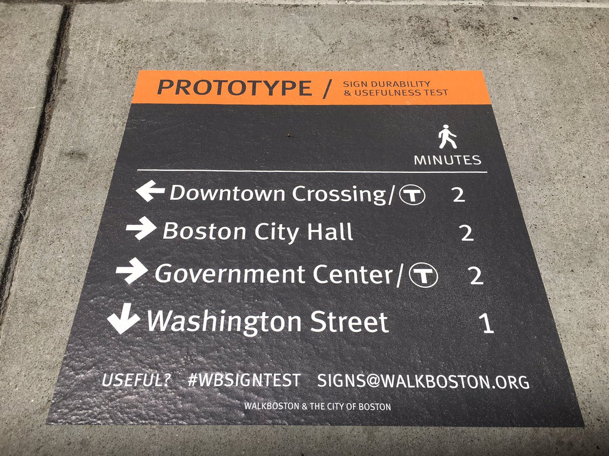 WalkMass's tweet photo. Sign durability & usefulness test. If you see a sign, let us know what you think! #WBSignTest https://t.co/yaHekaMWSc