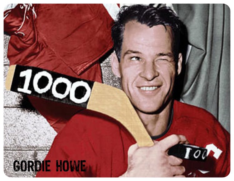 Rest in peace to one of the biggest legends in hockey history, Gordie Howe. You will be missed.