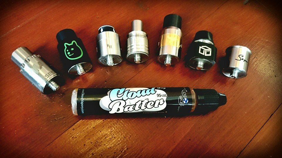 Theevapeorium's tweet photo. Cloud batter and a dripper £25 @Theevapeorium #vapelife #vapefam #vape #cloudz https://t.co/XlyTLH4nnC