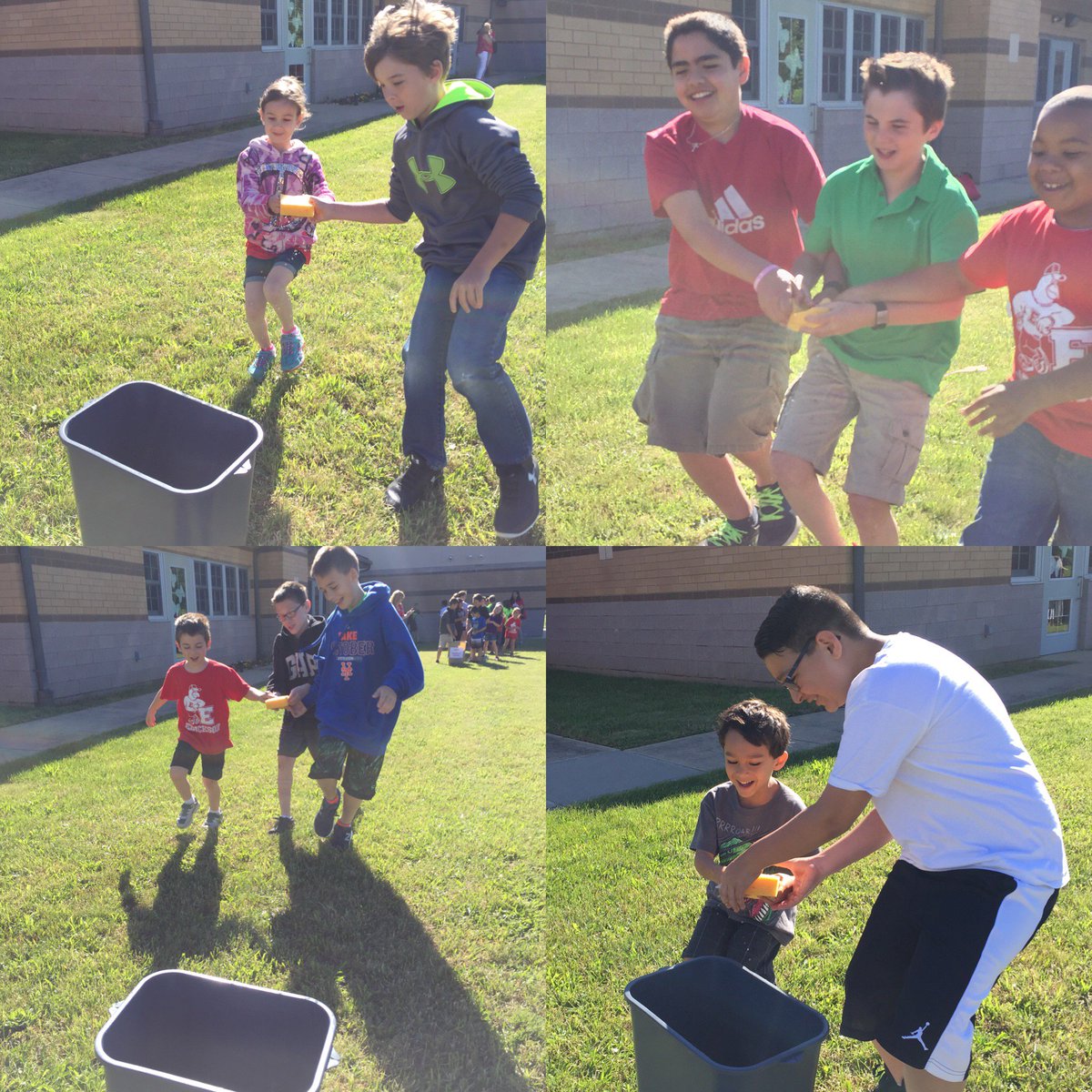 5MWESDRC's tweet photo. Our class had fun showing off their teamwork skills this morning @ the Fireman Relay! Thanks #PBS team! #MWESchool https://t.co/HFNz4zL6NZ