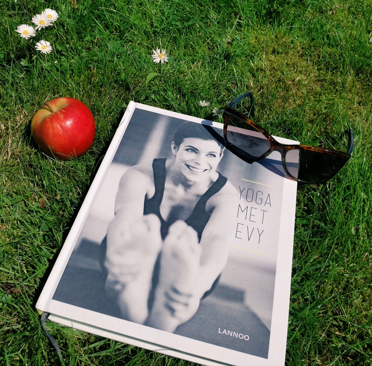 Op zoek naar'n tof boek om te ontstressen in je vakantie?Yoga met Evy nu met zomerkorting🐚🌴lannoo.be/yoga-met-evy