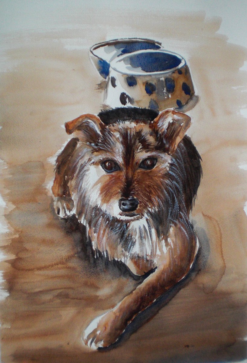 GiorgioPilota's tweet photo. #watercolor #painting #drawing #art #original
Title: Ringhio
watercolor: 33x46 cm https://t.co/JSY2hLeuRV