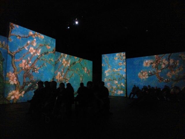 electrawaves's tweet image. Van Gogh Live in Berlin