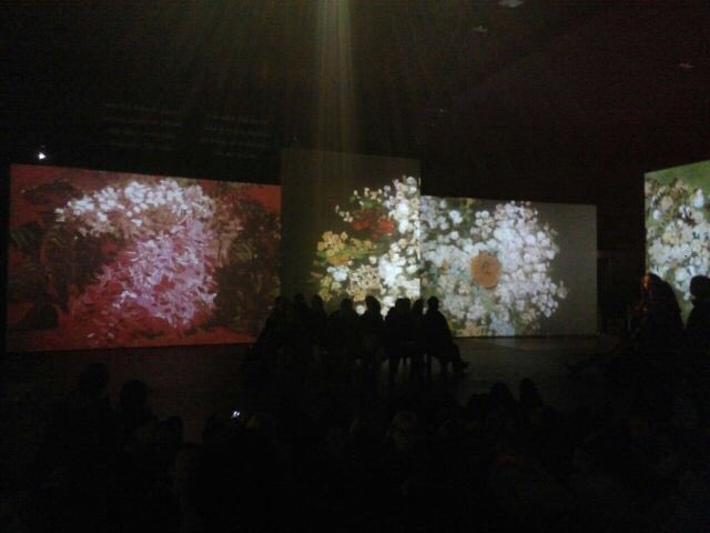 electrawaves's tweet image. Van Gogh Live in Berlin