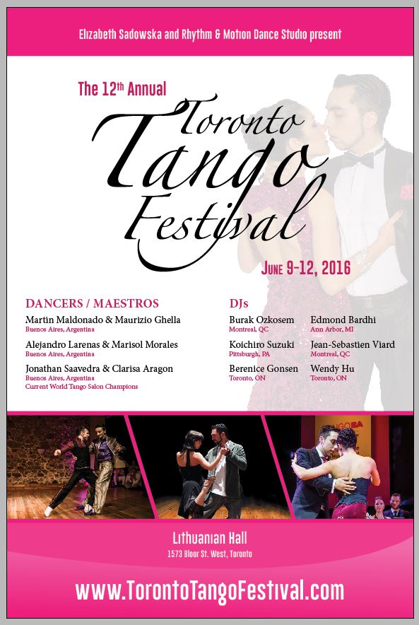 This Thu 12th Annual #Toronto Tango Festival at the Lithuanian Hall bit.ly/24Blp12 via <a href="/MeetBubbles/">Bubbles</a>